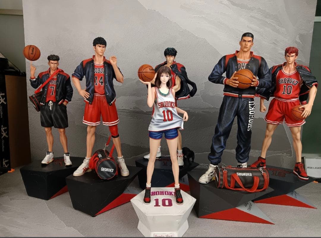 SLAM DUNK スラムダンク 5人セット フィギュア ガレージキット