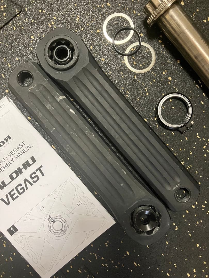 ROTOR ALDHU 170mm 24mmアクスル