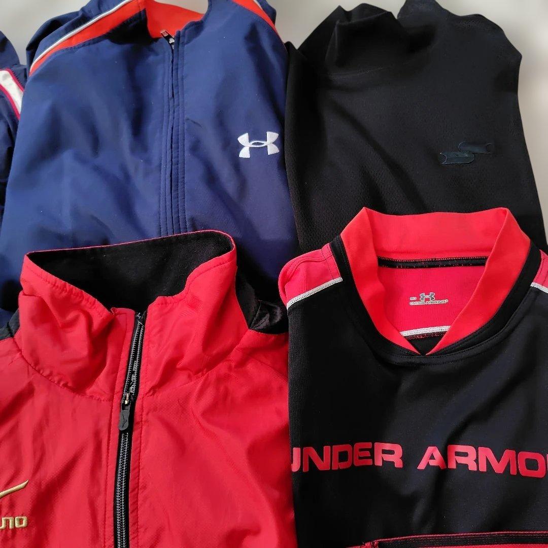 8点　野球　ウインドブレーカー　Vジャン　アンダーシャツ