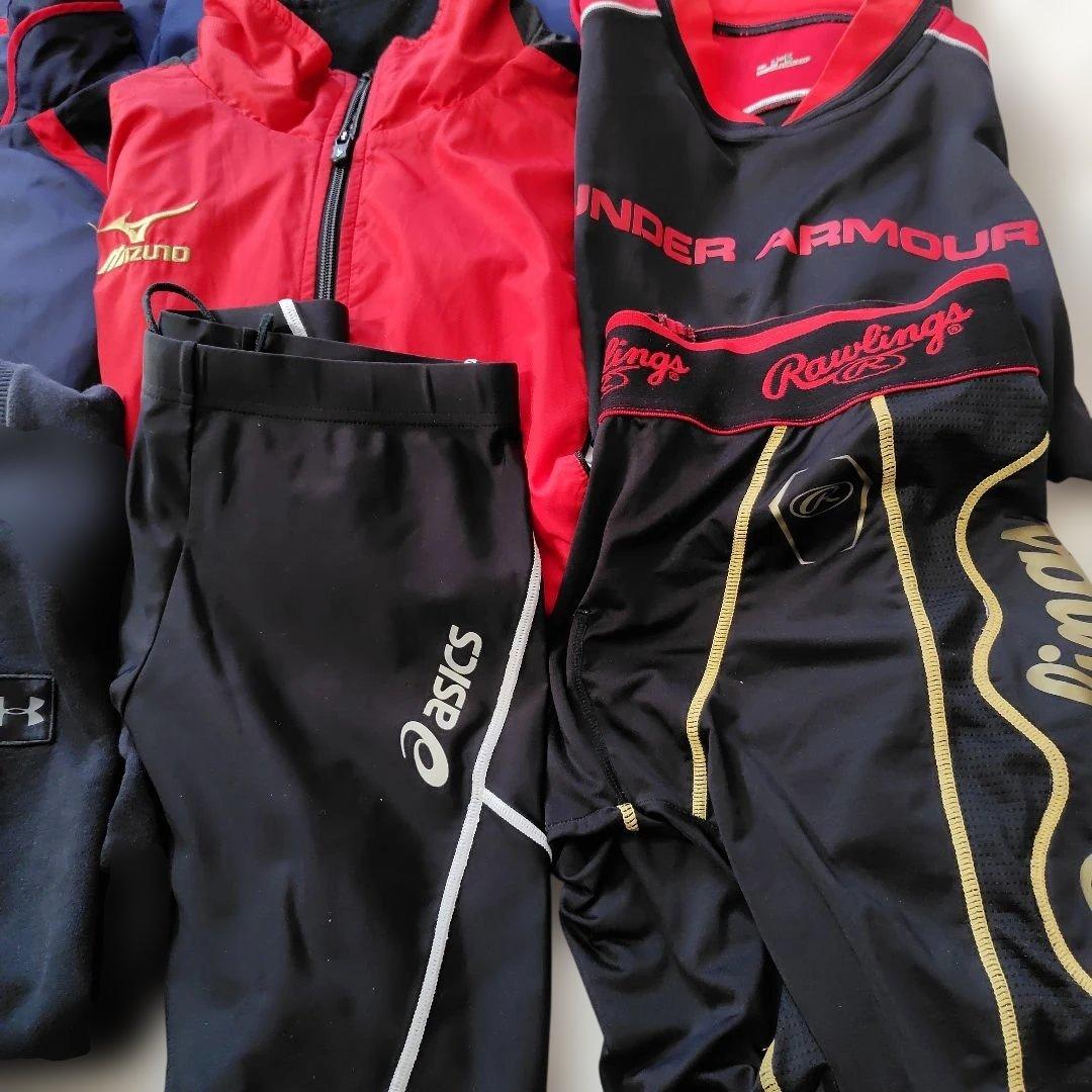 8点　野球　ウインドブレーカー　Vジャン　アンダーシャツ