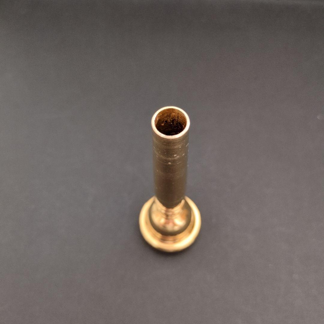 Bach トランペットマウスピース 2C金メッキ