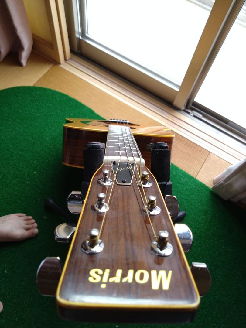 Morris 値下げ　価値あり　弾き続けたワンオーナー品　アコースティックギター