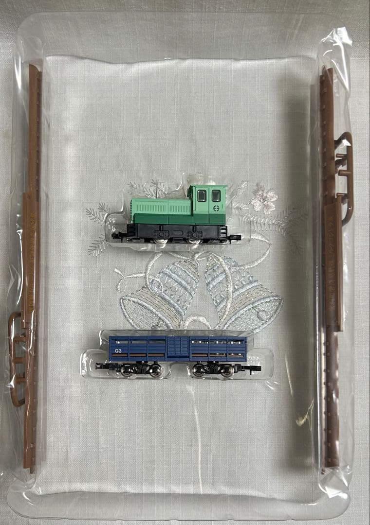 最終ナローゲージ　富別簡易軌道　自走客車/ディーゼル機関車＋セット4点　動力化済