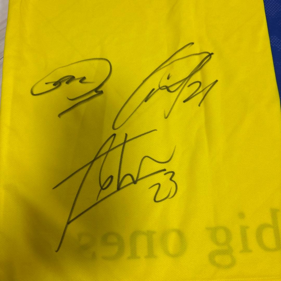 直筆サイン入りSTVVユニフォーム鈴木優磨シュミット・ダニエル伊藤達哉UMBRO