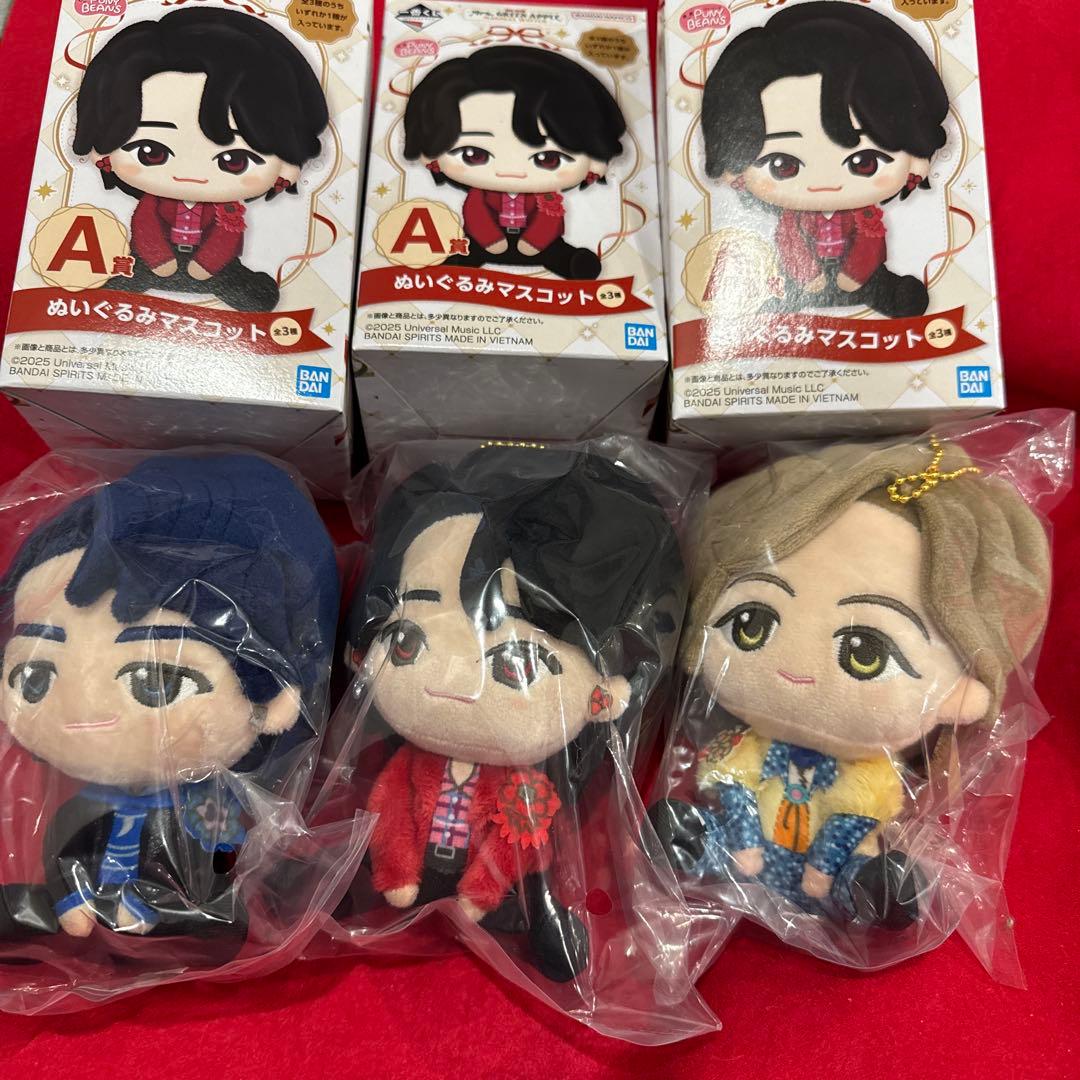 ぽ*ぽ様 ミセス 一番くじ A賞 ぬいぐるみマスコット 大森元貴 若井滉斗 藤澤
