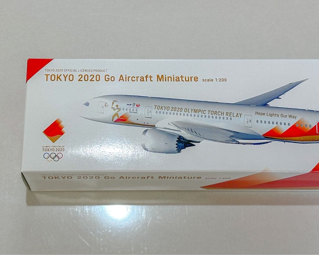 日本航空 JAL 東京2020オリンピック聖火特別輸送機 1/200【新品】