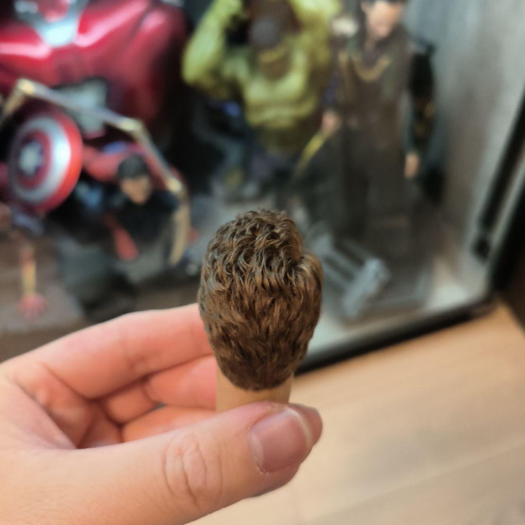 nut pizトニー・スターク ヘッドスカルプト 1/6