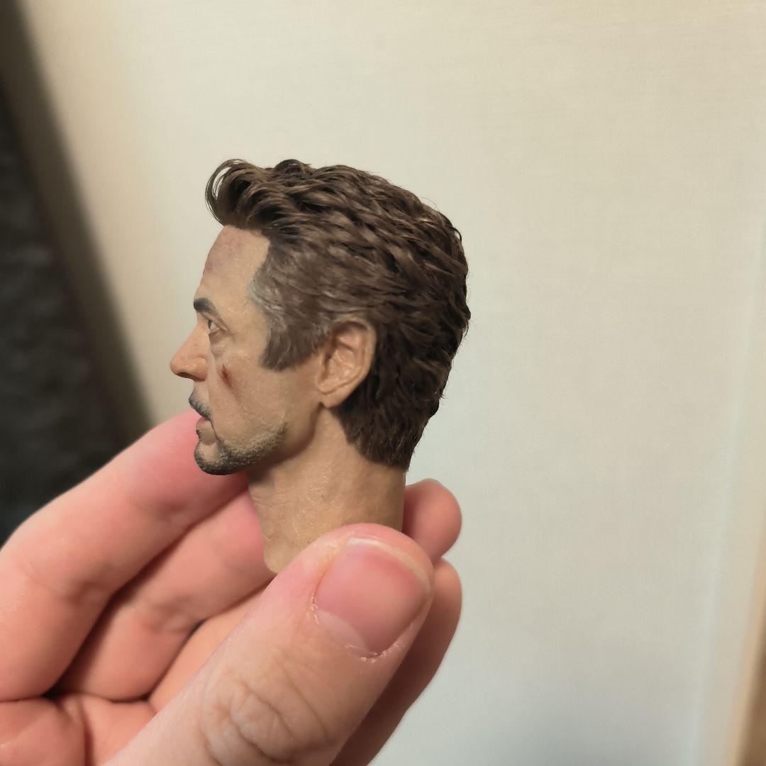 nut pizトニー・スターク ヘッドスカルプト 1/6