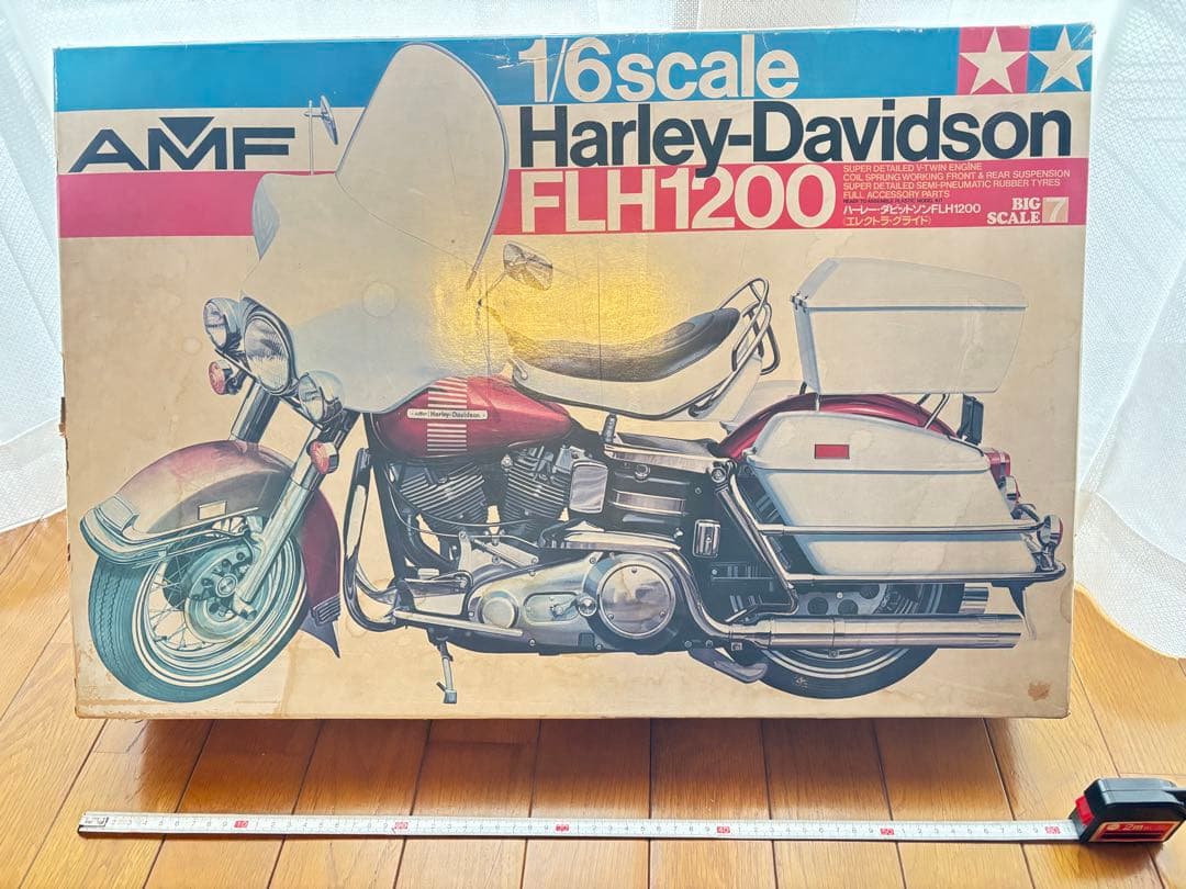 タミヤ　プラモデル　ハーレーダビッドソン　1/6スケール