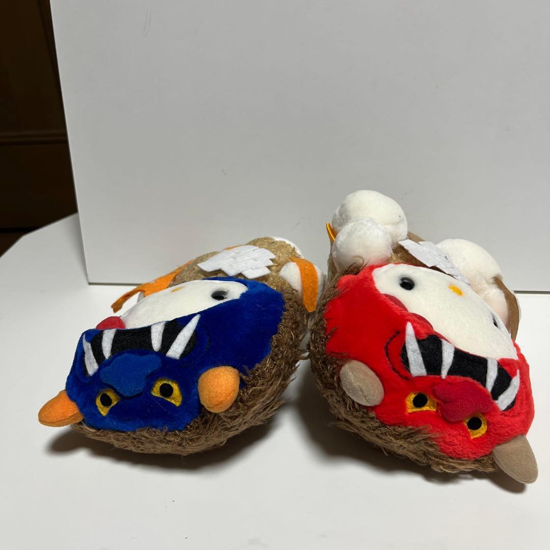 はろうきてぃ ぬいぐるみ２個セット 秋田 サンリオ レア 2001年