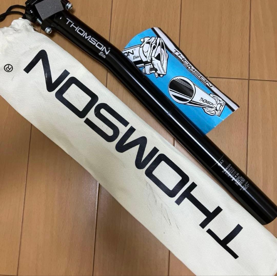 THOMSON 31.6×410mm トムソン シートポスト　 ブラック