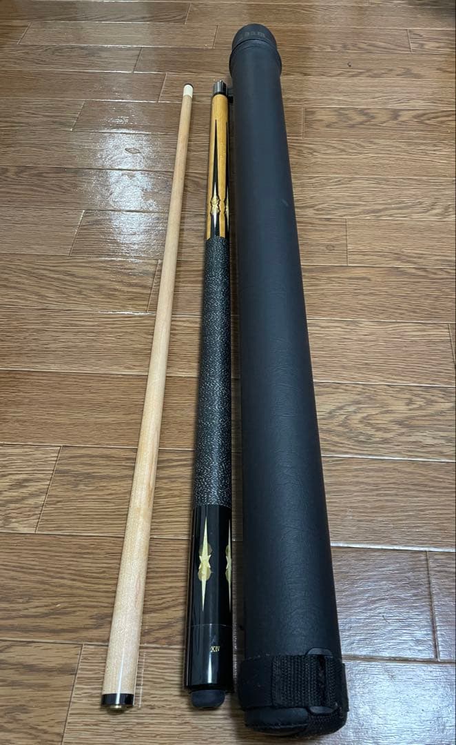 ビリヤードキューケース 黒　※キュー付属