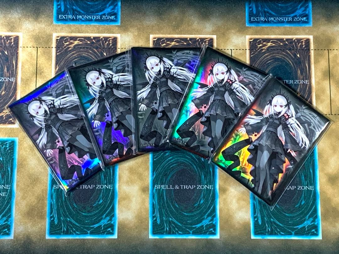 【未開封・未使用】遊戯王　光なき影 アバオアクゥー　スリーブ　100枚　YCSJ