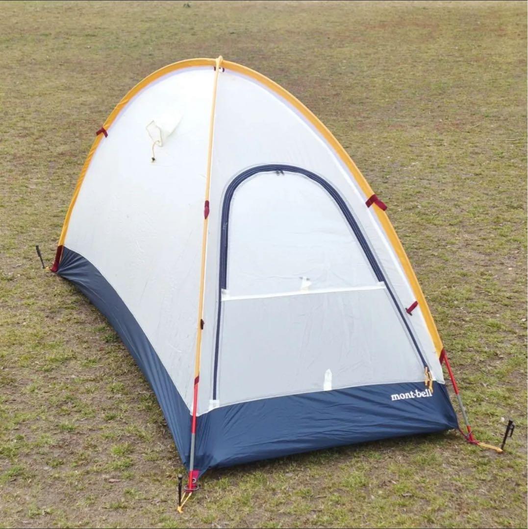 極美品 モンベル ステラリッジ テント1 本体 レインフライ　グランドシート付き