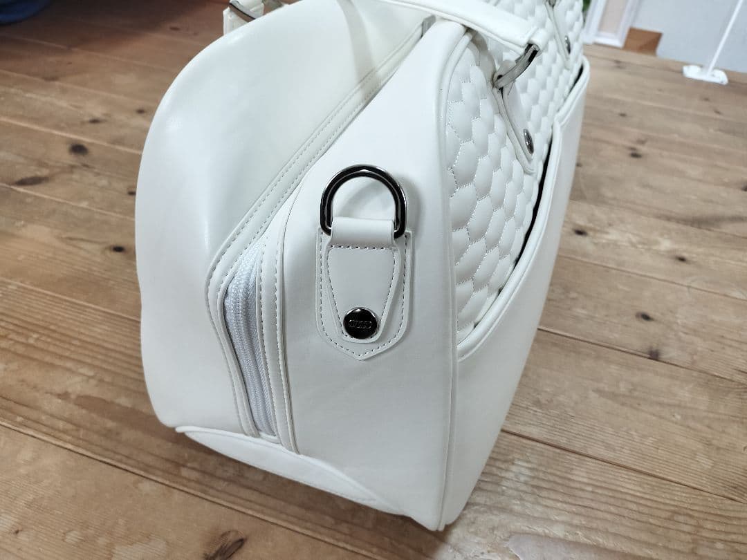 アウディ ゴルフ ボストンバッグ【ホワイト】