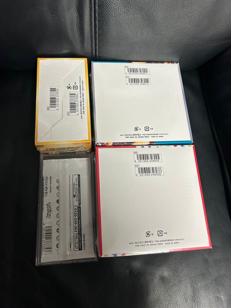 s*i様 ポケモンカードゲーム　未開封ボックスシュリンク付き3種、プロモカード