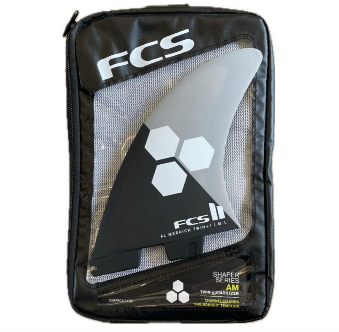 サーフィン・ボディボード FCS II AM Twn1 Grey/Charcoal M-L, Fins