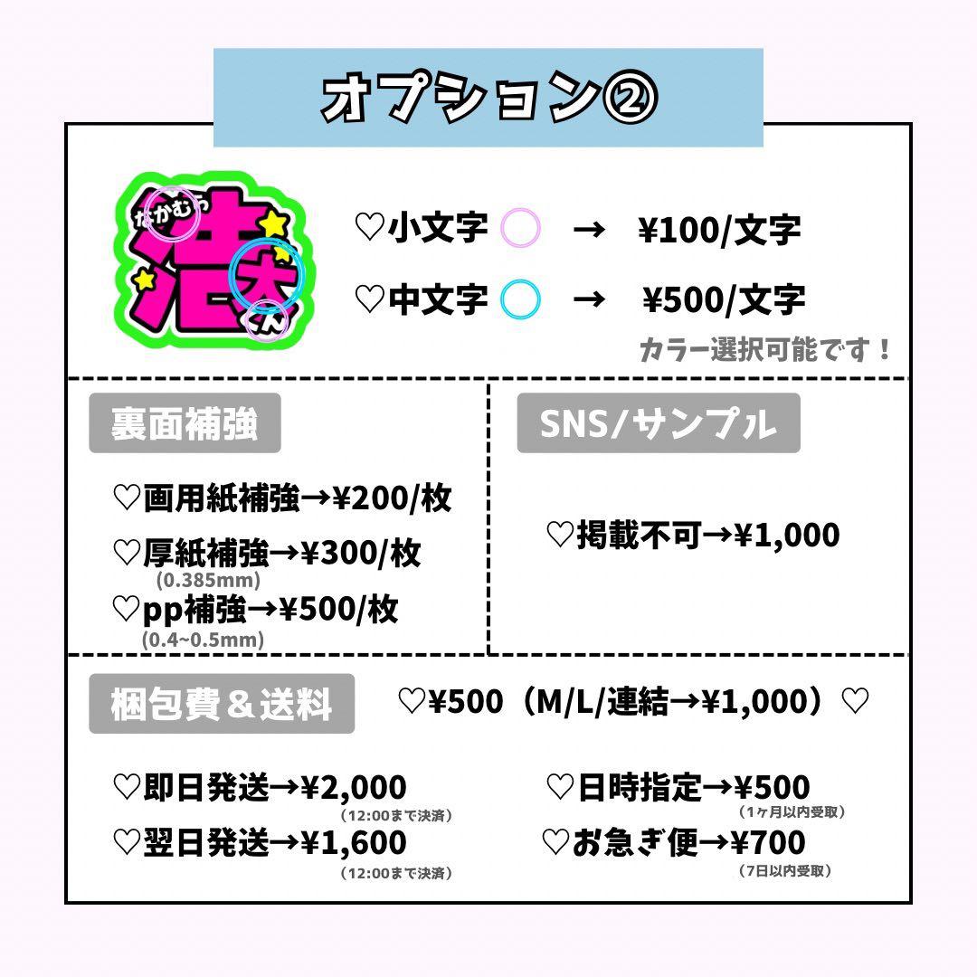 Rinページ♡ネームボード うちわ文字 連結文字パネル オーダー