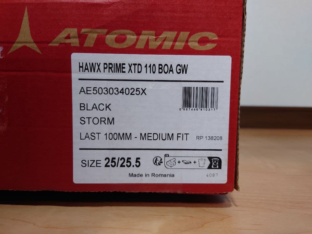 ゆ*ぴ様 ATOMIC スキー用ブーツ ブラック/オレンジ