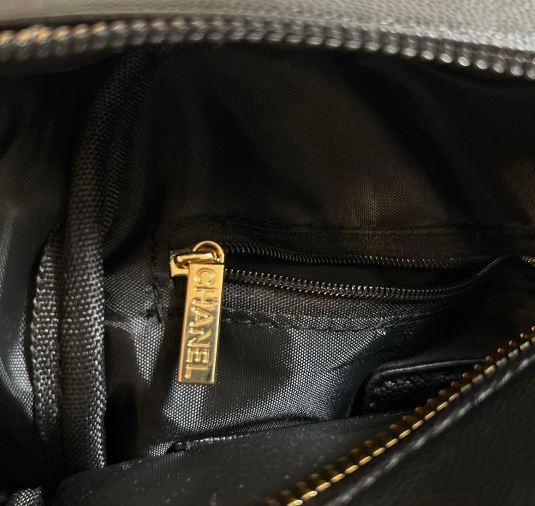 【新品 】CHANELシャネル ノベルティ ブラック リュック バッグ