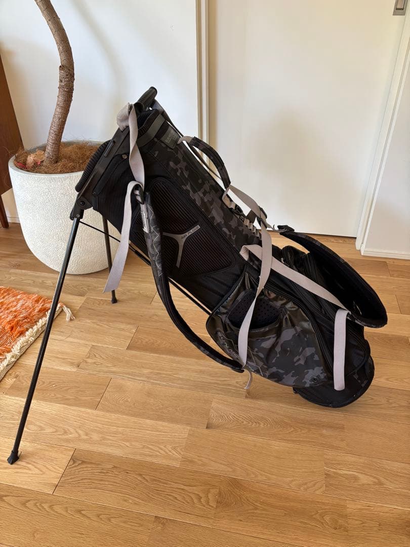 サンマウンテン　カモフラージュ スタンド式ゴルフバッグ