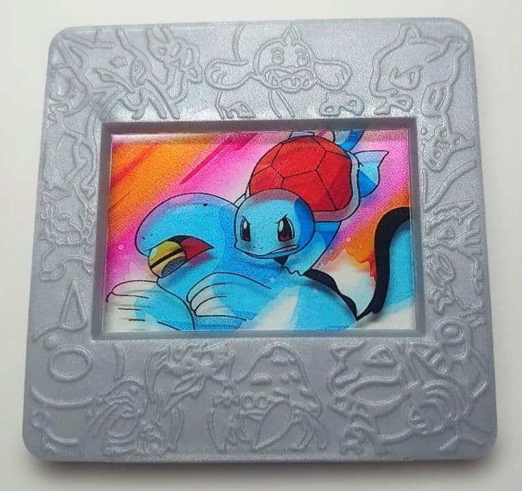 Meiji ポケモン ピクチャーフレーム　ゼニガメ　ヌオー