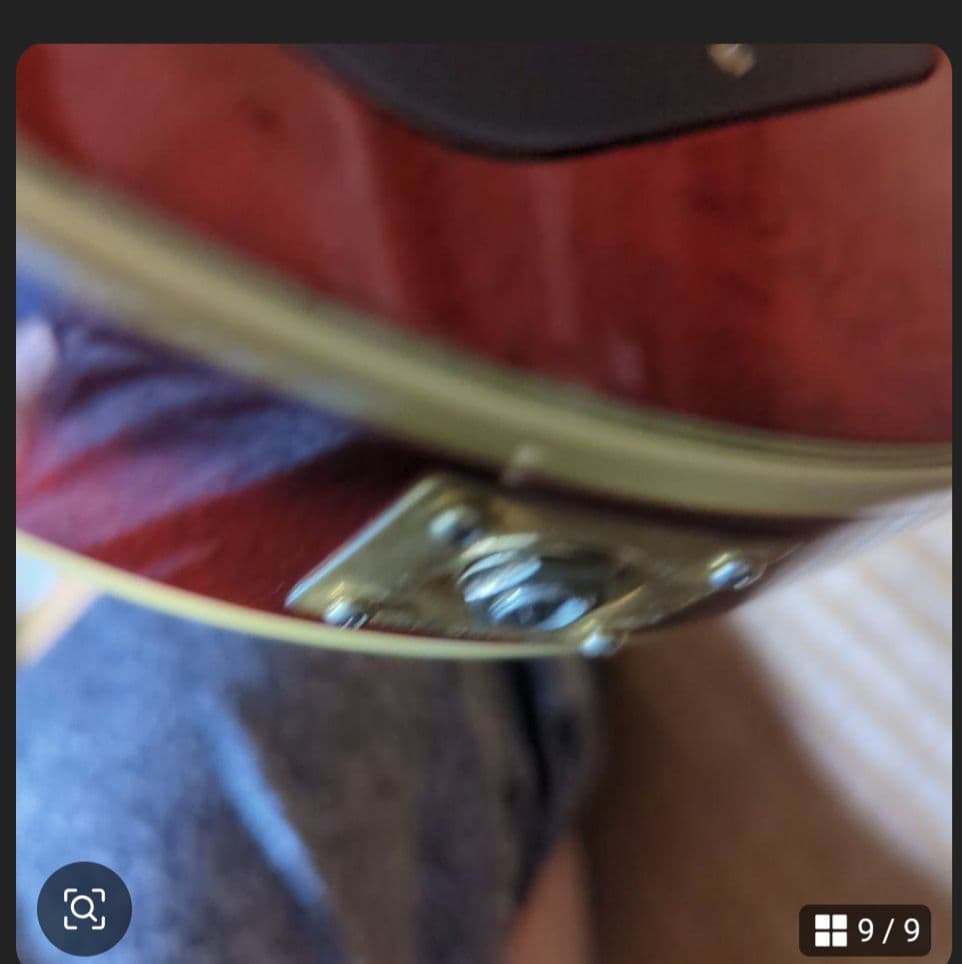 エピフォン　Epiphone　レスポール　オレンジ　ギター　楽器