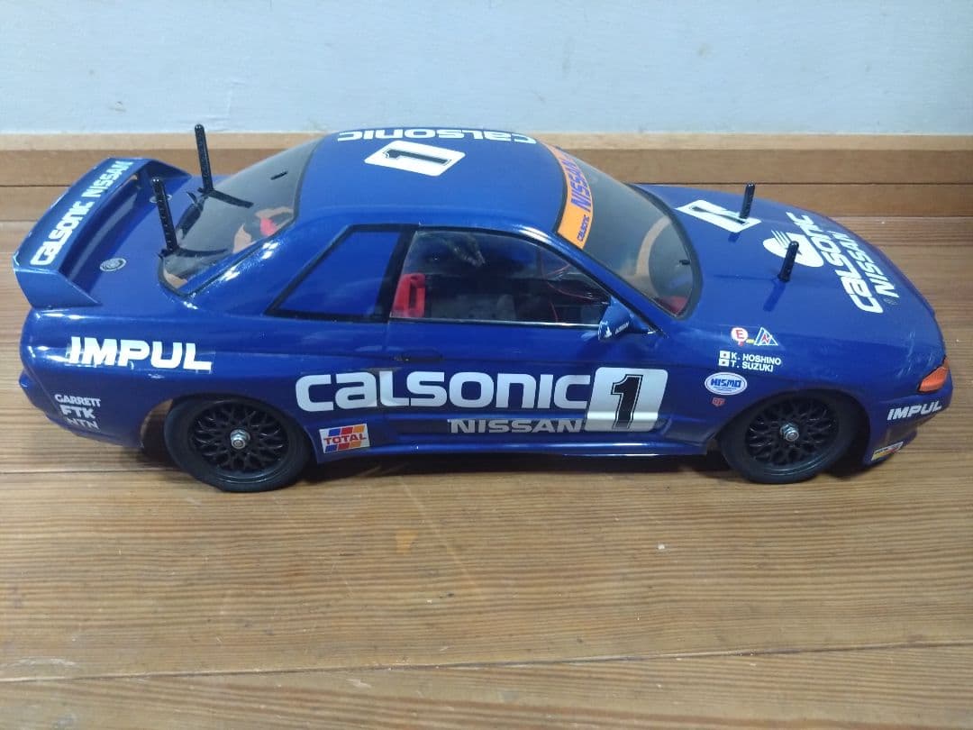 タミヤ　カルソニック　スカイライン　GT-R　ボディ　TA02　シャーシ　セット