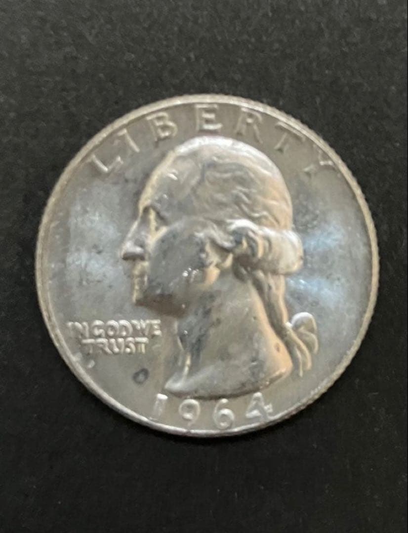 1964 セット② ジョン・F・ケネディ　ハーフダラー　クォーター　ワンダイム