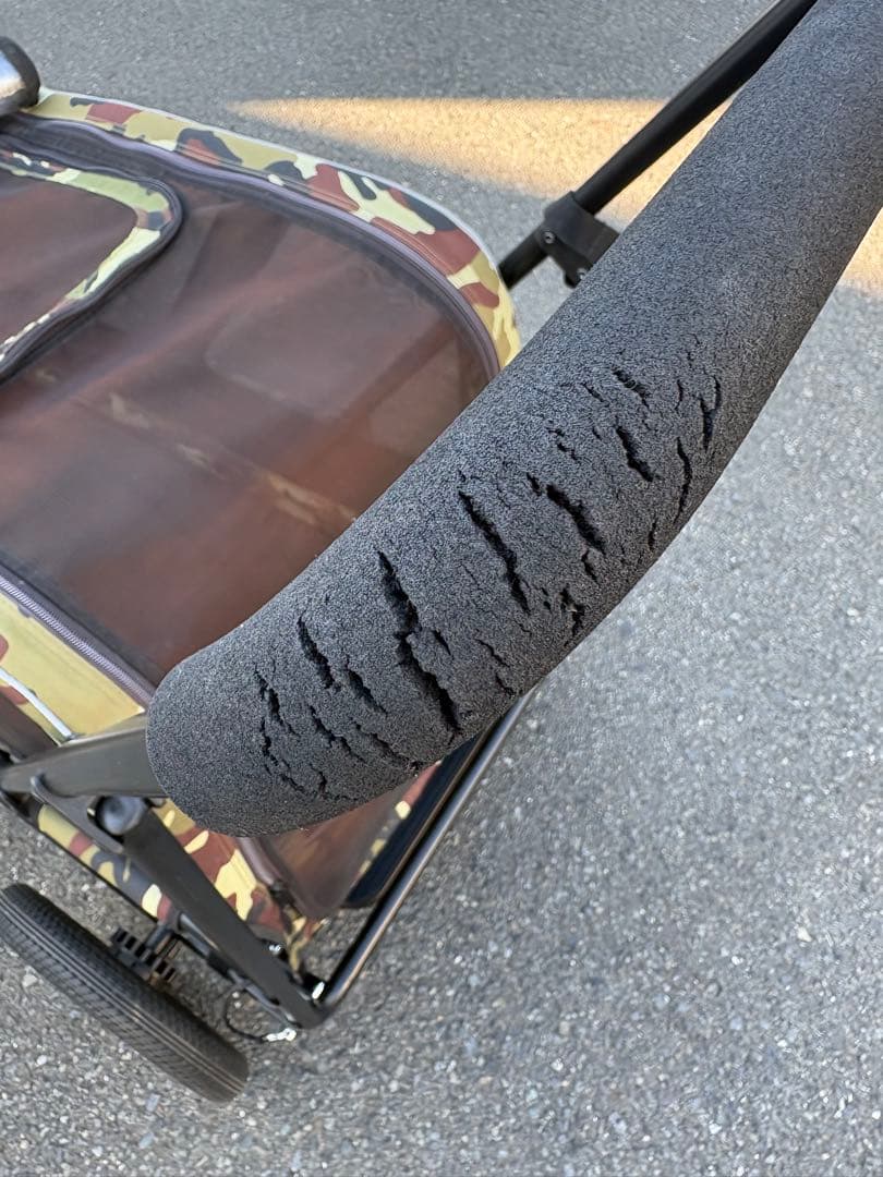 エアバギー キャリッジ 台車・ルーフ カモフラージュ ペットカート