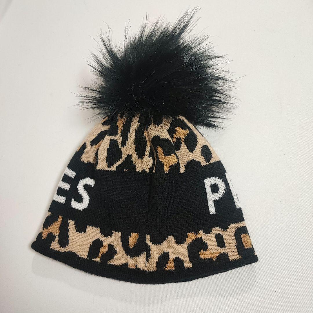 PEARLY GATES パーリーゲイツ レオパード ヒョウ柄 ニット帽