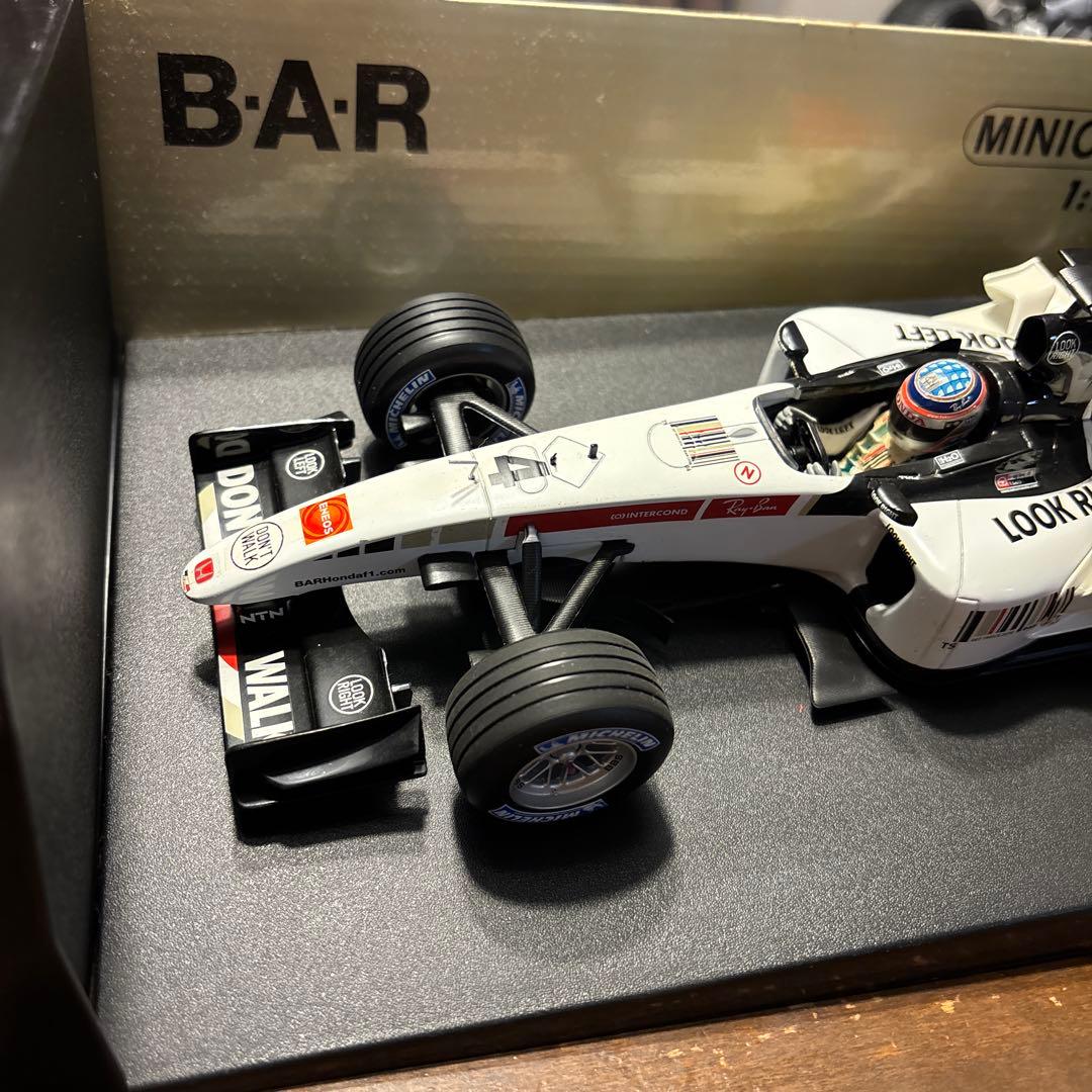 MINICHAMPS B-A-R F1モデルカー 1:18