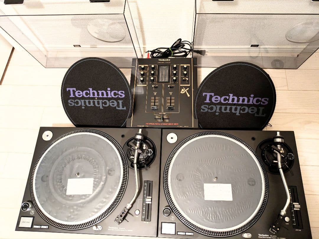 Technics SL-1200MK5 ターンテーブル 2台＋ミキサーSH-EX