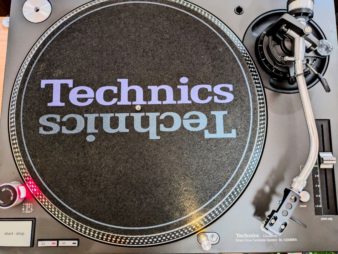 Technics SL-1200MK5 ターンテーブル 2台＋ミキサーSH-EX