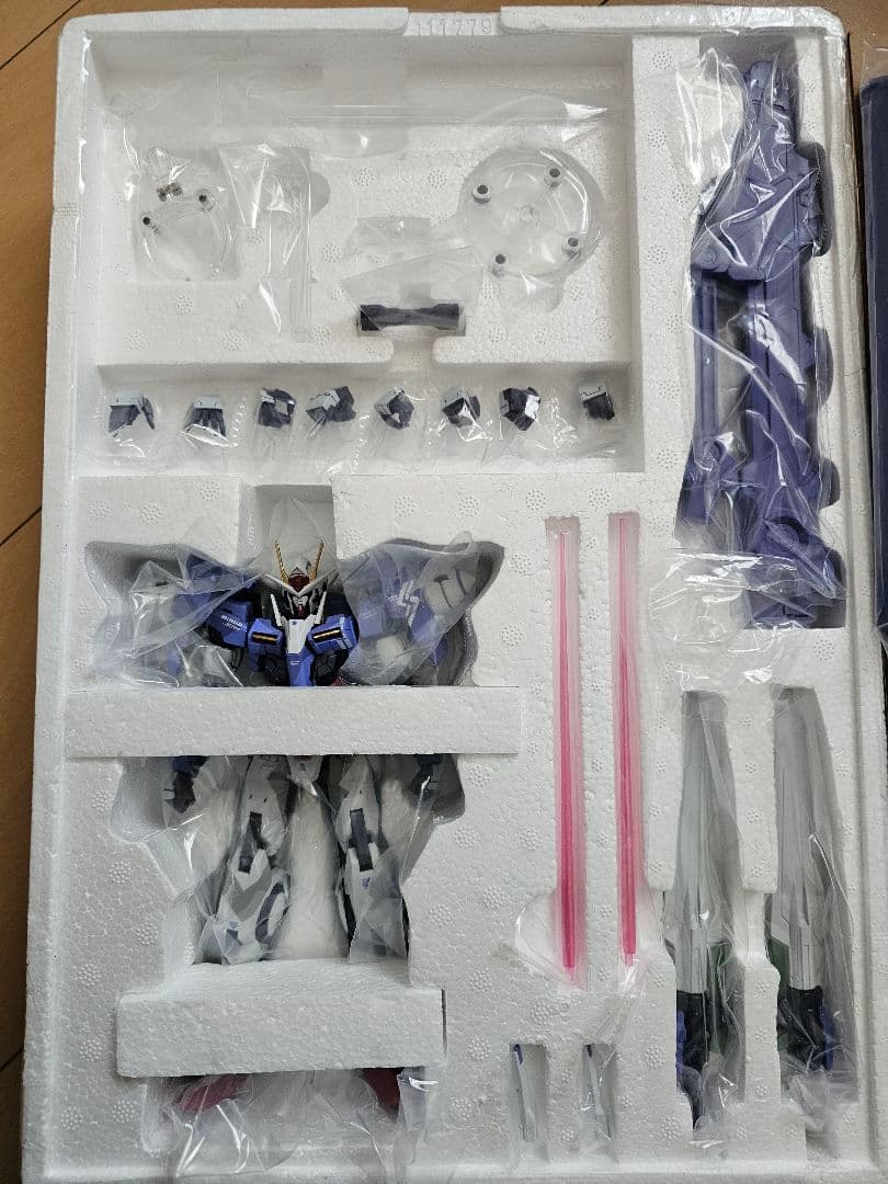 開封品 L BUILD ダブルオーライザー デザイナーズブルー Ver