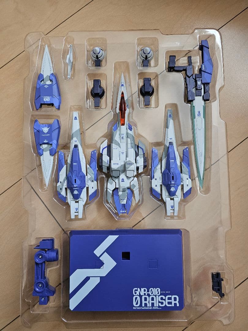 開封品 L BUILD ダブルオーライザー デザイナーズブルー Ver