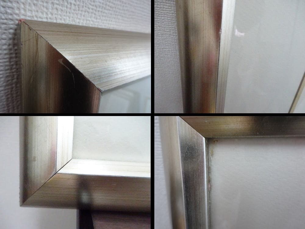 フレーム付絵画　抽象画　80×72センチ　インテリア　ディスプレイ　②