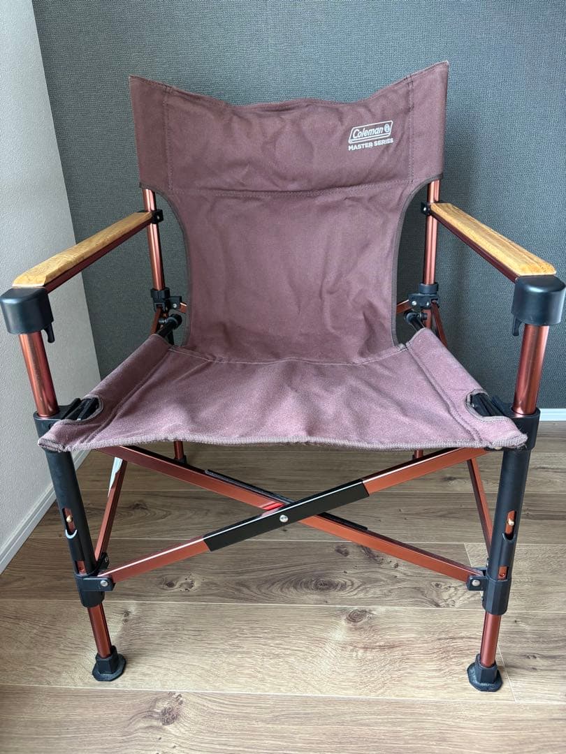 Coleman マスターシリーズコットンキャンバスチェア2脚セット※バラ売り不可