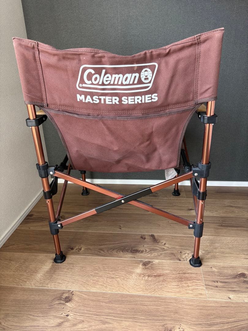 Coleman マスターシリーズコットンキャンバスチェア2脚セット※バラ売り不可