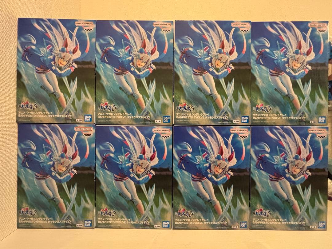 【未開封】【8個】ウマ娘 シンデレラグレイ タマモクロス フィギュア