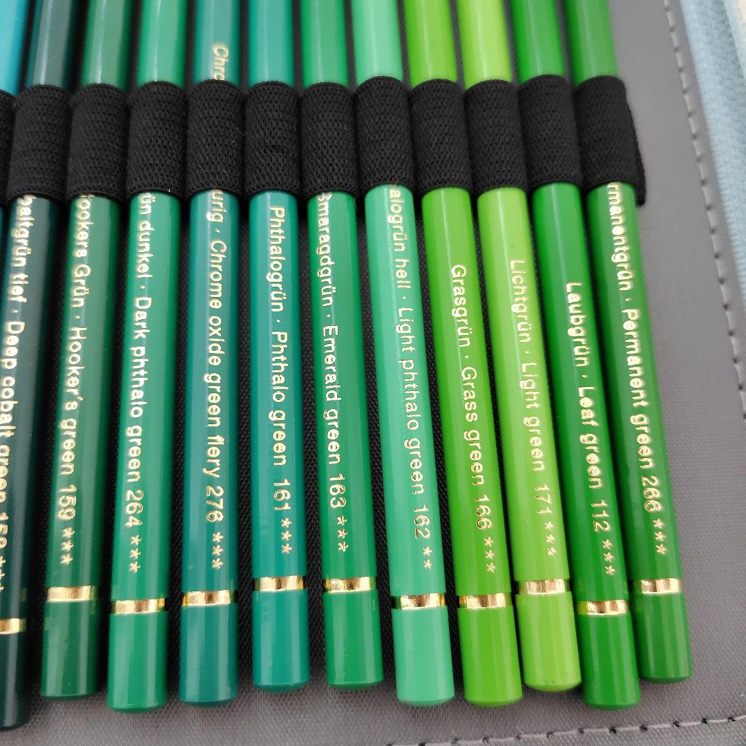 ポリクロモス　油性色鉛筆　まとめ売り　色鉛筆ケース付き