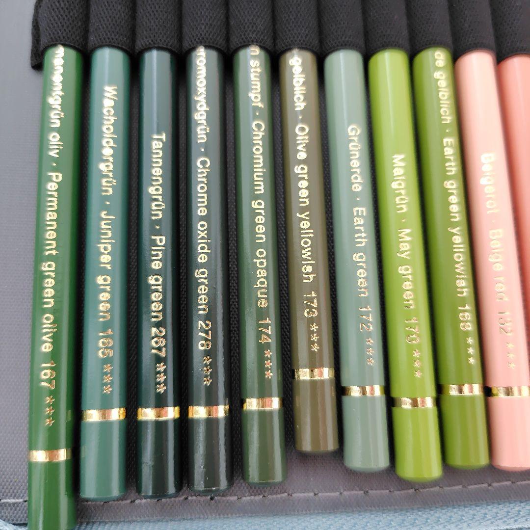 ポリクロモス　油性色鉛筆　まとめ売り　色鉛筆ケース付き