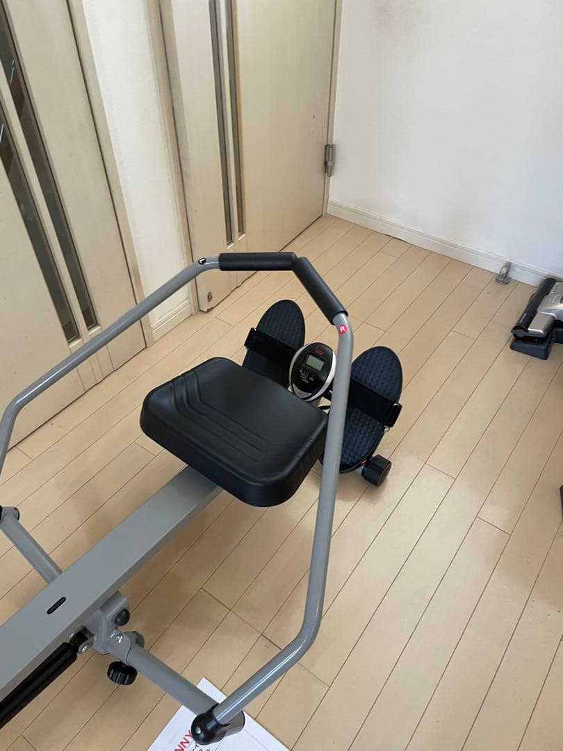 サニーヘルス&フィットネス ローイングマシン モニター付 動作確認済 美品