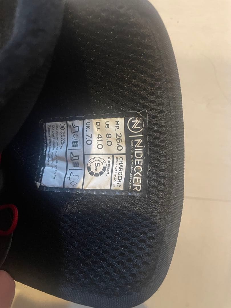 Nidecker Charger Alphaスノーボードブーツ