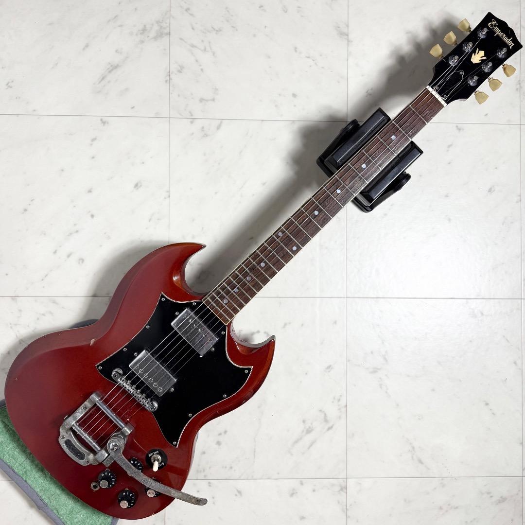 希少 Emperador SG Bigsby タイプ搭載 70年代 日本製 春日