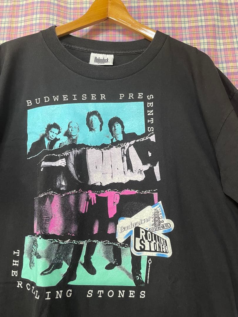 ローリングストーンズ➕バドワイザー◼️90sビンテージ・Tシャツ◼️USA製オールド