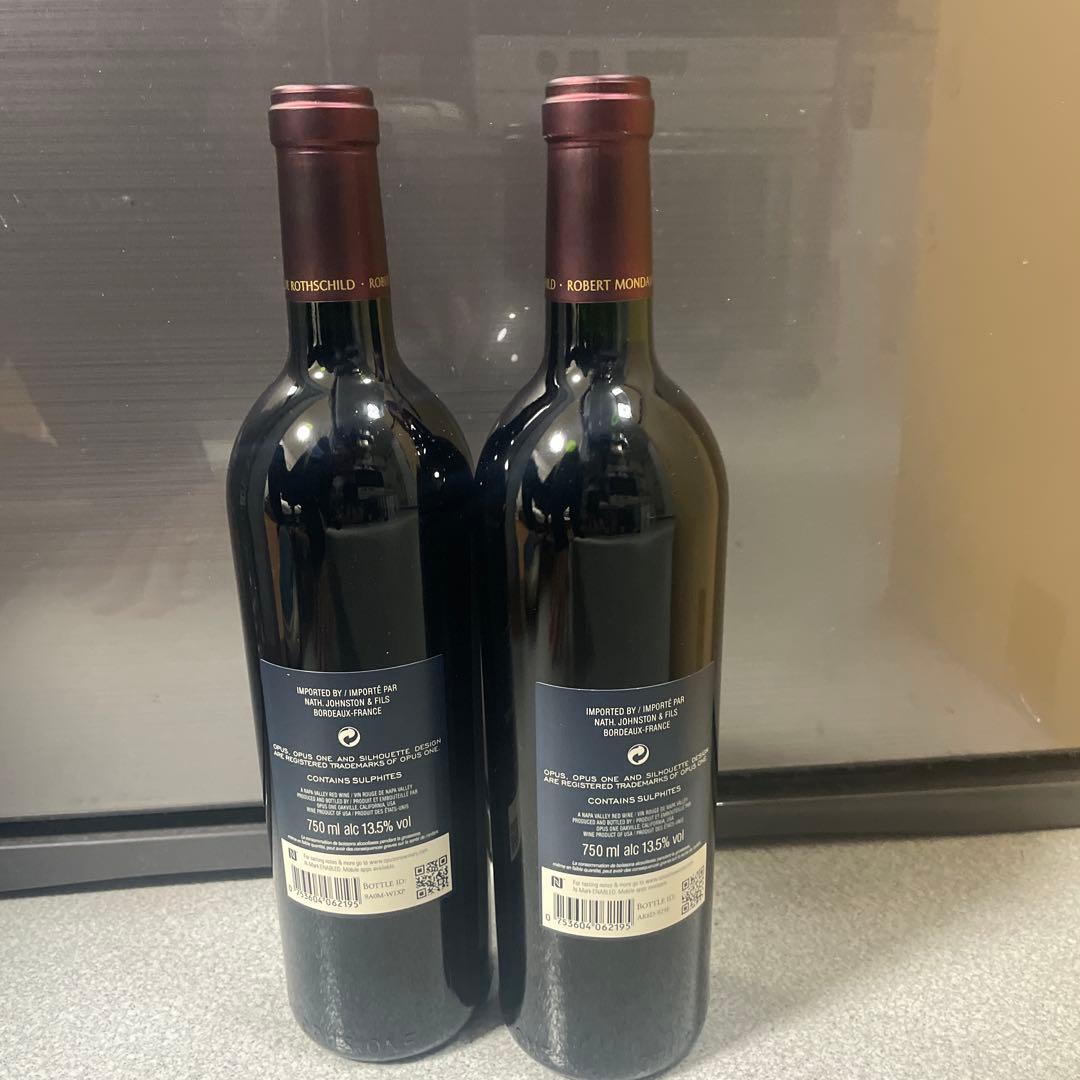 2本 オーパス・ワン 750ml Opus One 2019 （2）