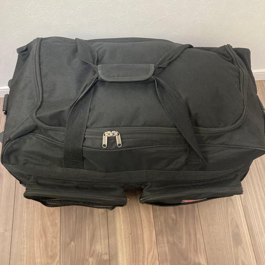 特大Coleman☆コールマン 77L ボストン キャリーバッグ 3way 黒