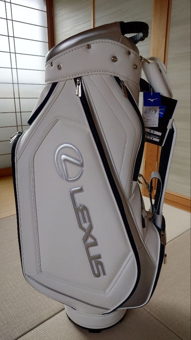 Lexus×MIZUNOキャディバック　 ホワイト　未使用新品
