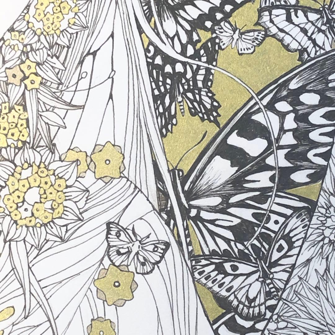 羽人の詩 Song of Hanebito【肉筆絵画】